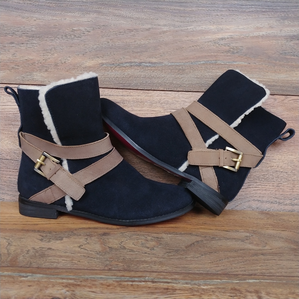Twiggy London Suede Booties